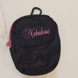 Nebulous black waist bag quick release clip